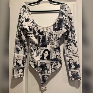 Fashion Printed Bodysuit